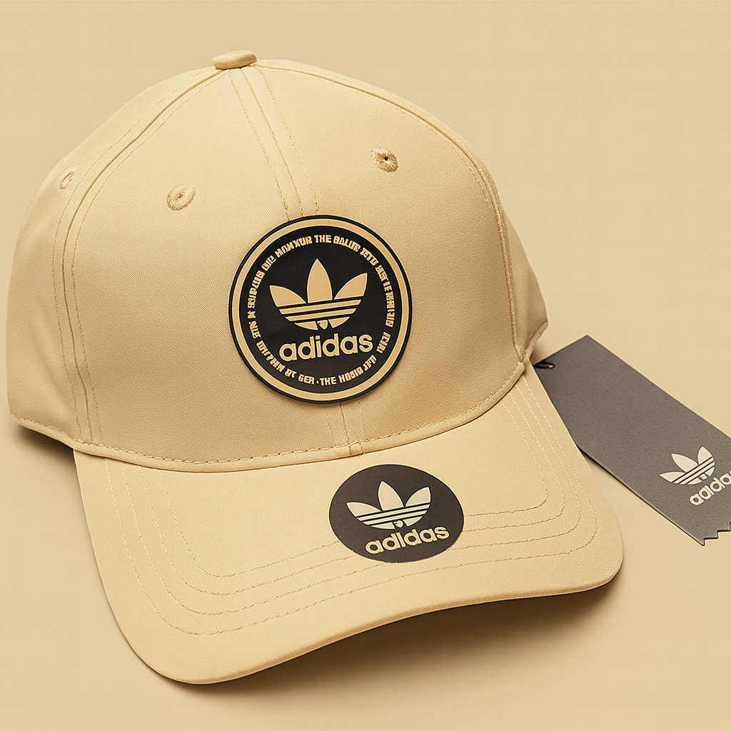 GORRA ADIDAS / COLOR BEIGE / NEGRO / 1.1