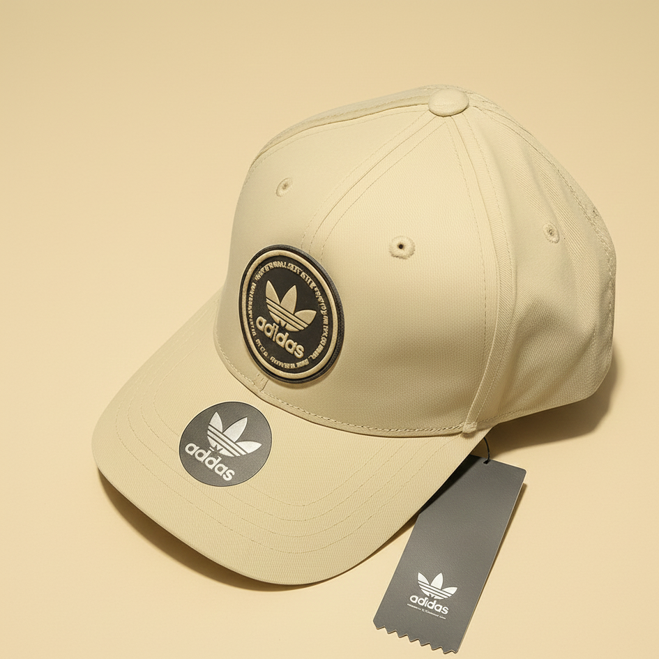 GORRA ADIDAS / COLOR BEIGE / NEGRO / 1.1